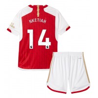 Arsenal Eddie Nketiah #14 Replica Home Minikit 2023-24 Short Sleeve (+ pants)